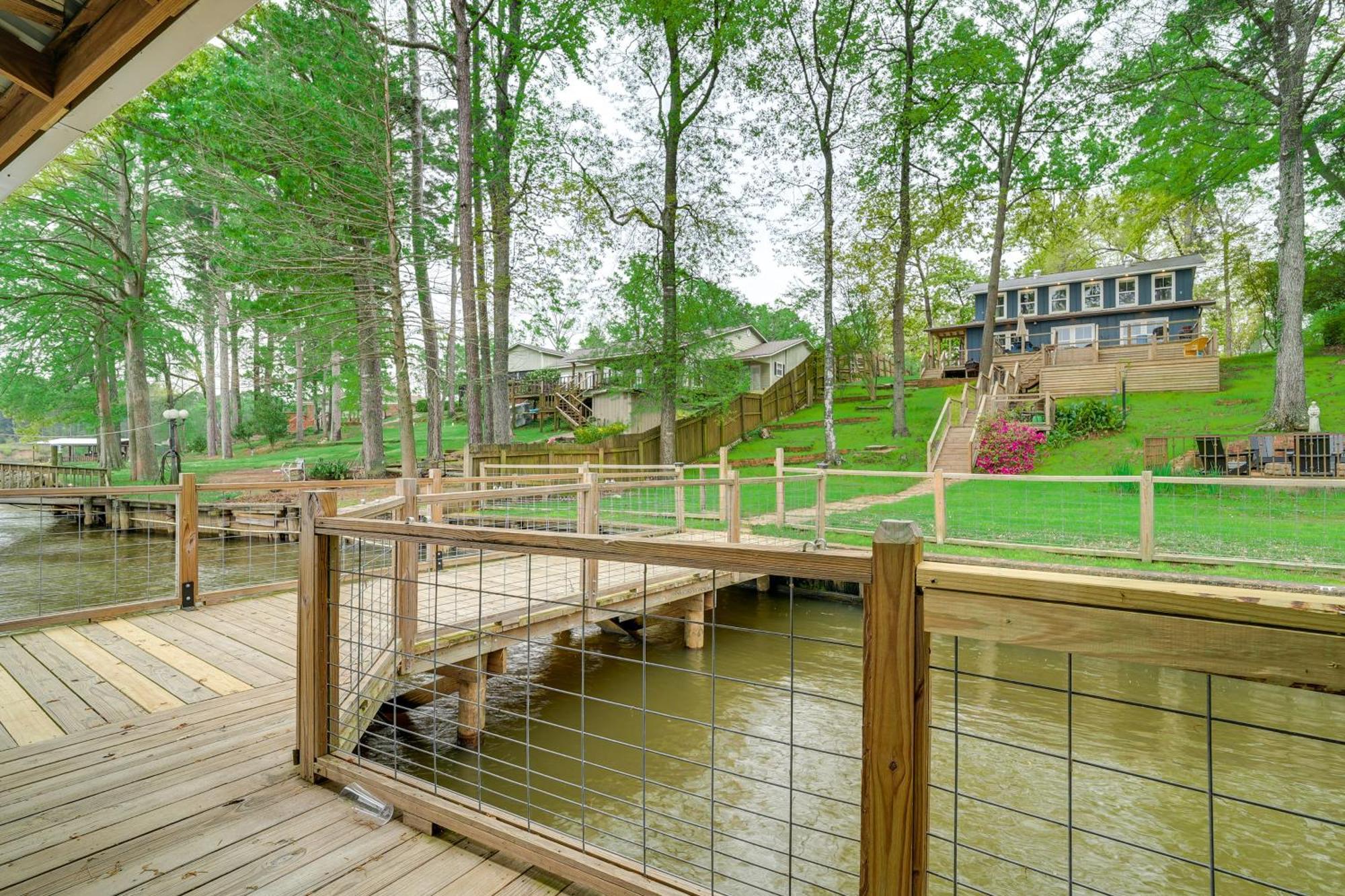 Waterfront House On Toledo Bend With Private Dock! Vila Alliance Exterior foto
