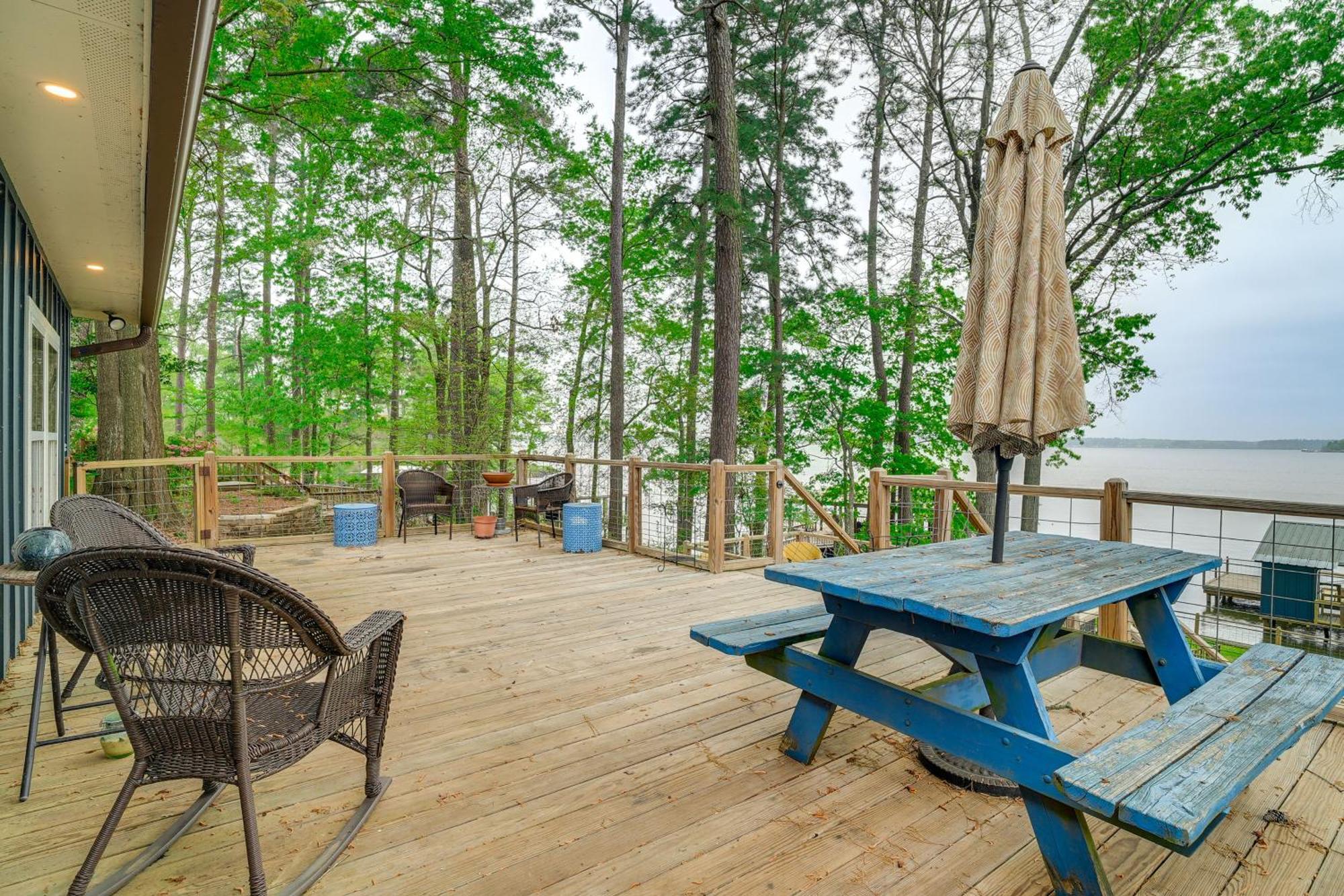 Waterfront House On Toledo Bend With Private Dock! Vila Alliance Exterior foto