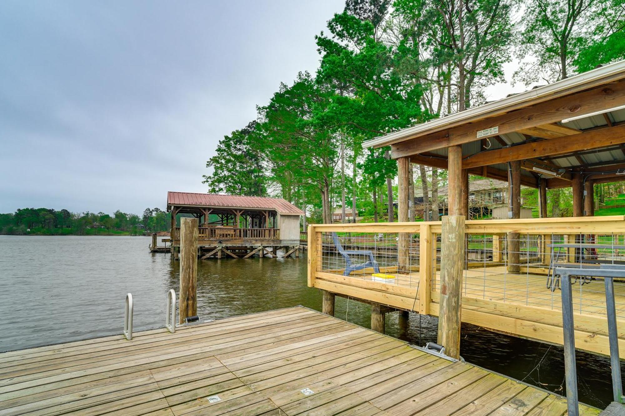 Waterfront House On Toledo Bend With Private Dock! Vila Alliance Exterior foto